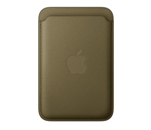 Apple Portfel FineWovenMagSafe ciemna oliwka - 1594026 - zdjęcie